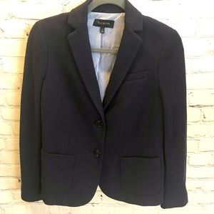Talbots Women’s Stretch Knit Two Button Blazer size 2
